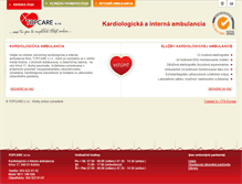 Tablet Screenshot of kardiolog.sk